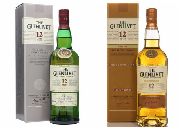12-летний виски Glenlivet 