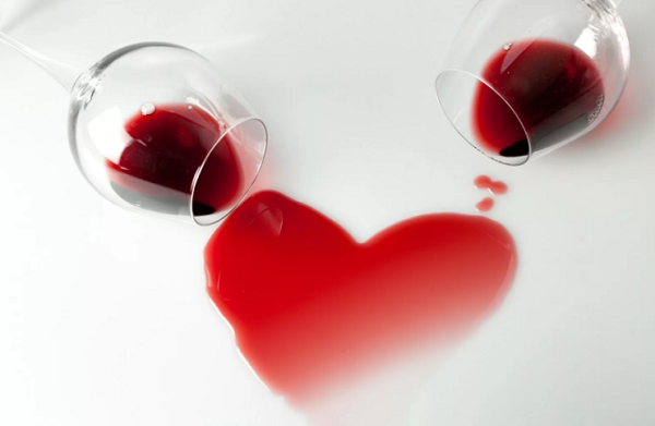 Красное вино и сердце