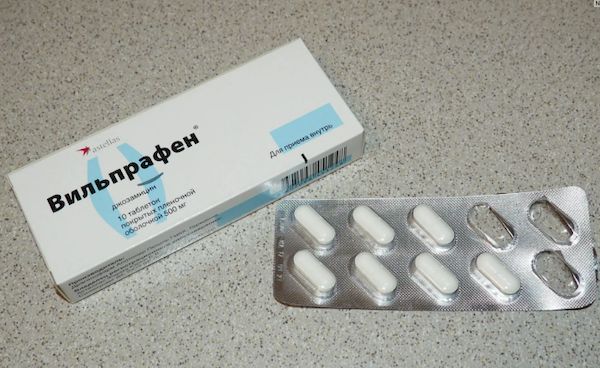 Антибиотик вильпрафен