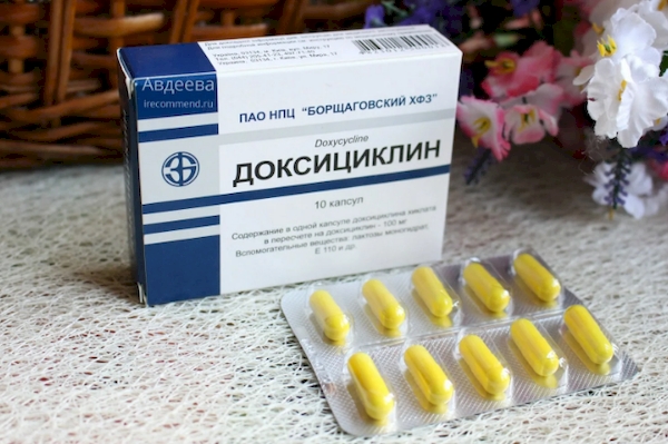 Доксициклин — полусинтетический антибиотик